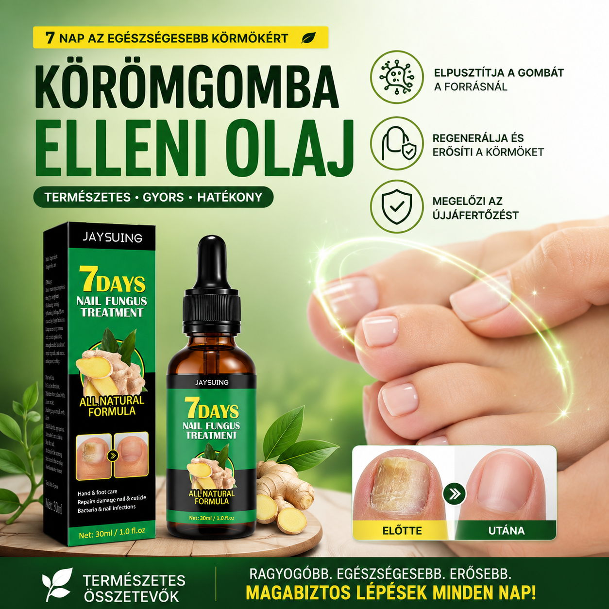 Gombaellenes körömápoló olaj