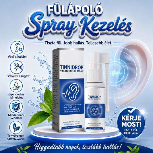 Fülápoló tisztító spray